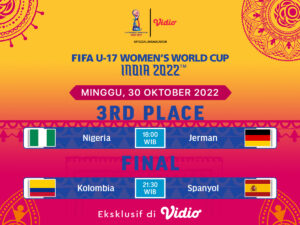 Jadwal Lengkap Piala Dunia Wanita U-17 2022 di India