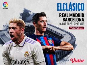 Link Live Streaming Real Madrid vs Barcelona di La Liga 2022/23