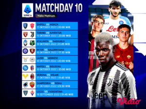 Jadwal Serie A 2022/23 Pekan 10