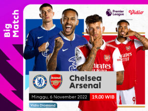 Link Live Streaming Chelsea vs Arsenal