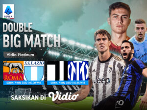 Link Live Streaming Roma vs Lazio dan Juventus vs Inter