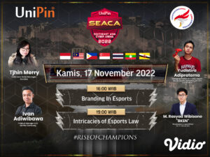 Jadwal UniPin SEACA Major 2022