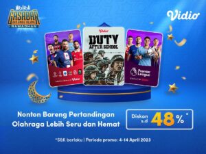 Blibli Mega Ramadhan! Promo s.d 48%* untuk Langganan Vidio