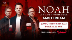 Konser NOAH Live Performance Amsterdam