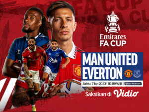 Manchester United vs Everton Piala FA