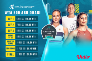 WTA 500 ABu Dhabi 2023