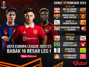 Liga Europa 2022/2023 Babak 16 Besar