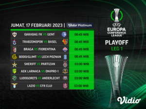 UEFA Conference League 2022/2023 Babak 16 Besar