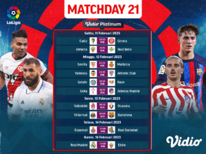Liga Spanyol 2022/2023 Matchday 21