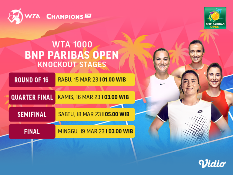 WTA 1000 BNP Paribas Open 2023