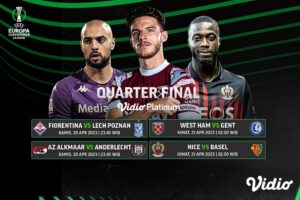 Jadwal UEFA Conference League Babak 8 Besar Leg Kedua