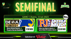 IBL Tokopedia 2023 babak semifinal