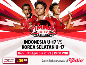 Nonton Siaran Langsung Indonesia U-17 vs Korea Selatan U-17