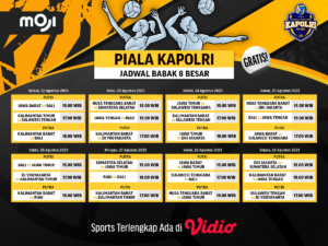 nonton piala kapolri