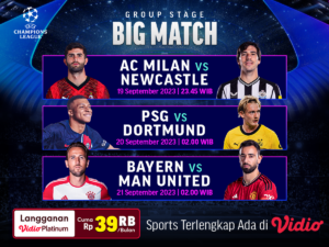 Siaran Langsung Liga Champions