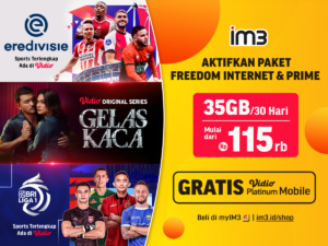 Freedom Internet & Prime dari IM3