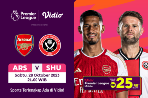 Jadwal dan Link Streaming Arsenal vs Sheffield United Liga Inggris 2023/2024