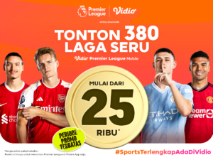 Paket promo Liga Inggris Rp 25 Ribu perbulan
