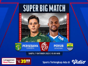 Link Streaming Persebaya vs Persib Bandung