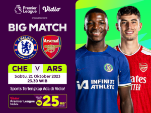 Jadwal dan Link Streaming Liga Inggris 2023/2024 Chelsea vs Arsenal