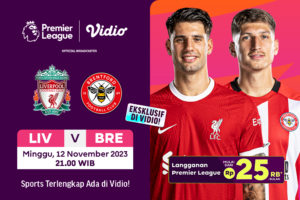 Jadwal dan link streaming Liverpool vs Brentford, Liga Inggris 23/24 di Vidio
