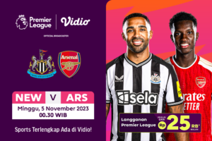 Jadwal dan Link Streaming Newcastle vs Arsenal, Minggu, 5 November 2023
