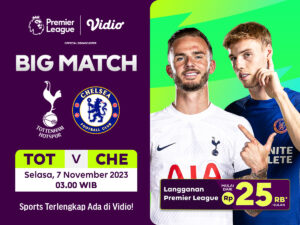 Hasil pertandingan Tottenham vs Chelsea: Skor 1-4, Selasa (7/11/2023) Vidio