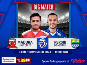 Madura United vs Persib Bandung BRI liga 1 2023/2024