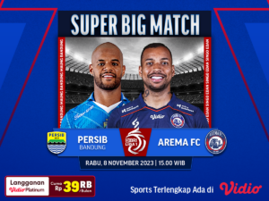 Jadwal Link Streaming Persib vs Arema, BRI Liga 1 2023/2024