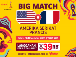 Jadwal dan Link Streaming Amerika Serikat vs Prancis, 18 November 2023. Piala Dunia U-17
