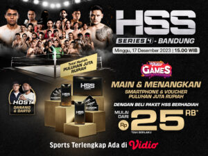 HSS Series 4 akan segera dimulai pada Minggu (17/12/2023). Ada hadiah menarik!