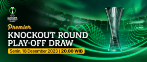 Jadwal dan link streaming Knockout Drawing UECL, Senin (18/12/2023). Saksikan di Vidio!