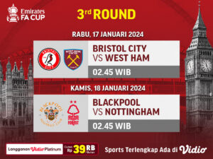 Link Streaming FA Cup 3rd Round