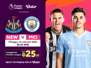 Link streaming Newcastle vs Man City