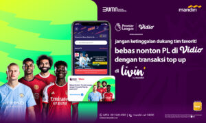 Promo Vidio Premier League Livin' By Mandiri