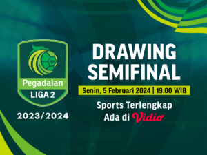 Drawing Pegadian Liga 2