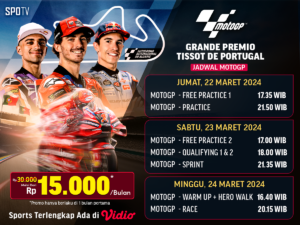 Cara nonton MotoGP 2024 di Vidio