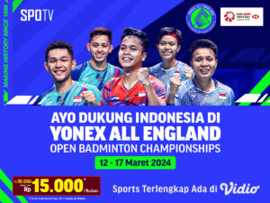 Nonton Indonesia di Yonex All England Open 2024