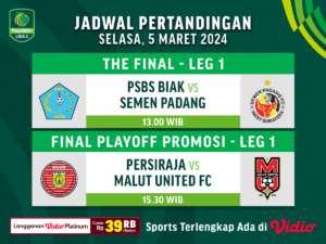 Jadwal dan link streaming Pegadaian Liga 2