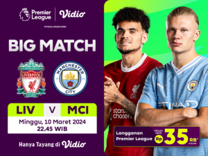 Nonton Liverpool vs Manchester City