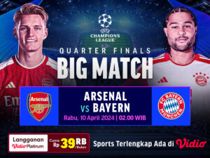 Arsenal vs Bayern Munchen