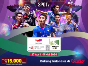 Nonton Thomas Uber Cup 2024