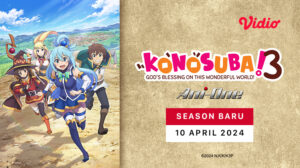 nonton Konosuba season 1 sub indo