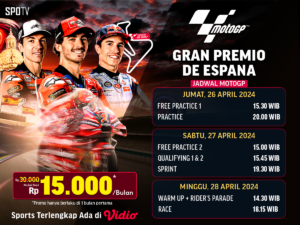 Jadwal MotoGP 2024 Spanyol