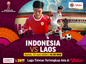 Siaran Langsung Indonesia vs Laos, ASEAN U-16 Boys Championship/AFF U-16