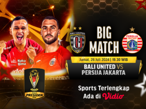 Bali United vs Persija Jakarta, Piala Presiden 2024