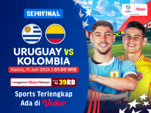 Link Siaran Langsung Uruguay vs Kolombia, Copa America 2024