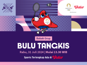Bulu Tangkis Paris 2024, 31 Juli