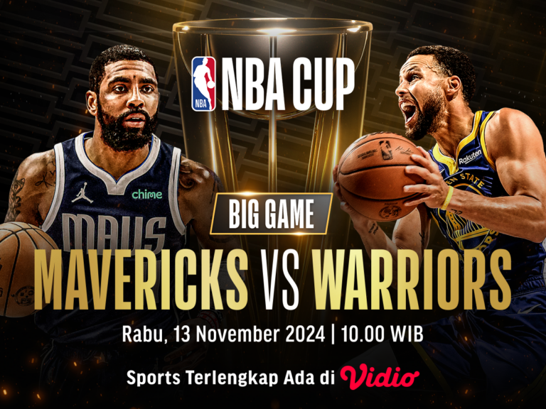 Link live streaming NBA Cup Warriors vs Mavericks
