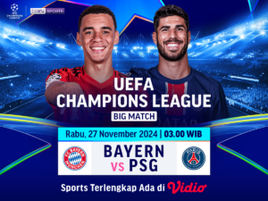 Link siaran langsung bayern vs psg liga champion